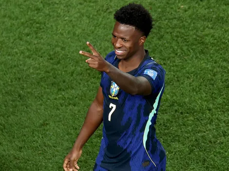 Vini Jr ganha elogios de Ancelotti após a vitória do Brasil