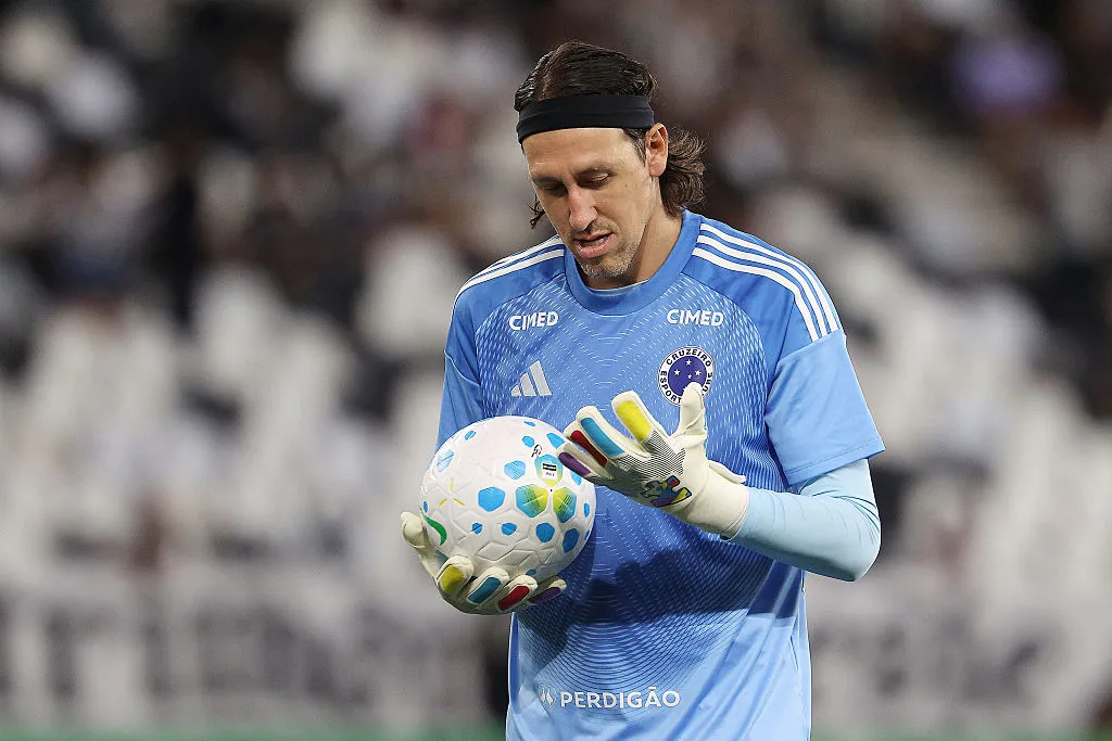 Cássio durante partida do Cruzeiro - Foto: Wagner Meier/Getty Images