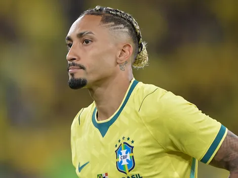 Exames confirmam lesão muscular de Raphinha, mas CBF descarta corte