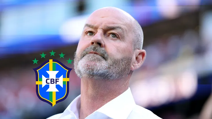 Steve Clarke, técnico da Escócia, durante a partida contra o Marrocos pela Copa do Mundo de 2026. (Foto: Justin Setterfield/Getty Images)