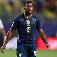 Pai de Endrick se emociona na estreia do filho na Copa