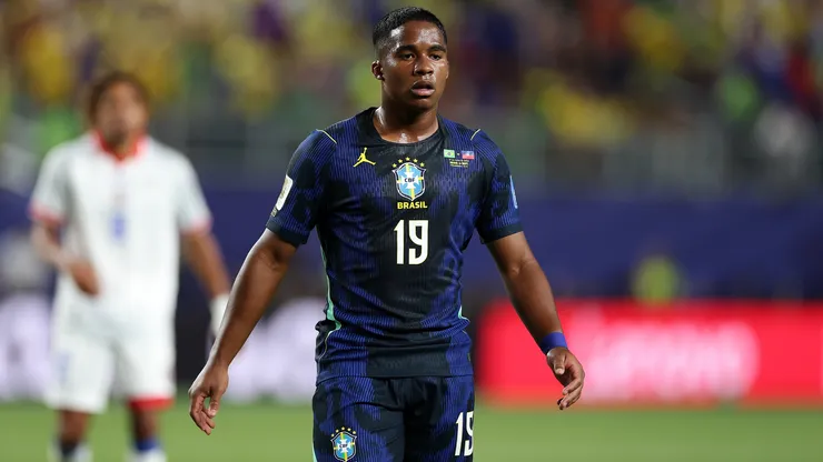 Endrick emociona pai em estreia na Copa do Mundo - Foto: Dan Mullan/Getty Images