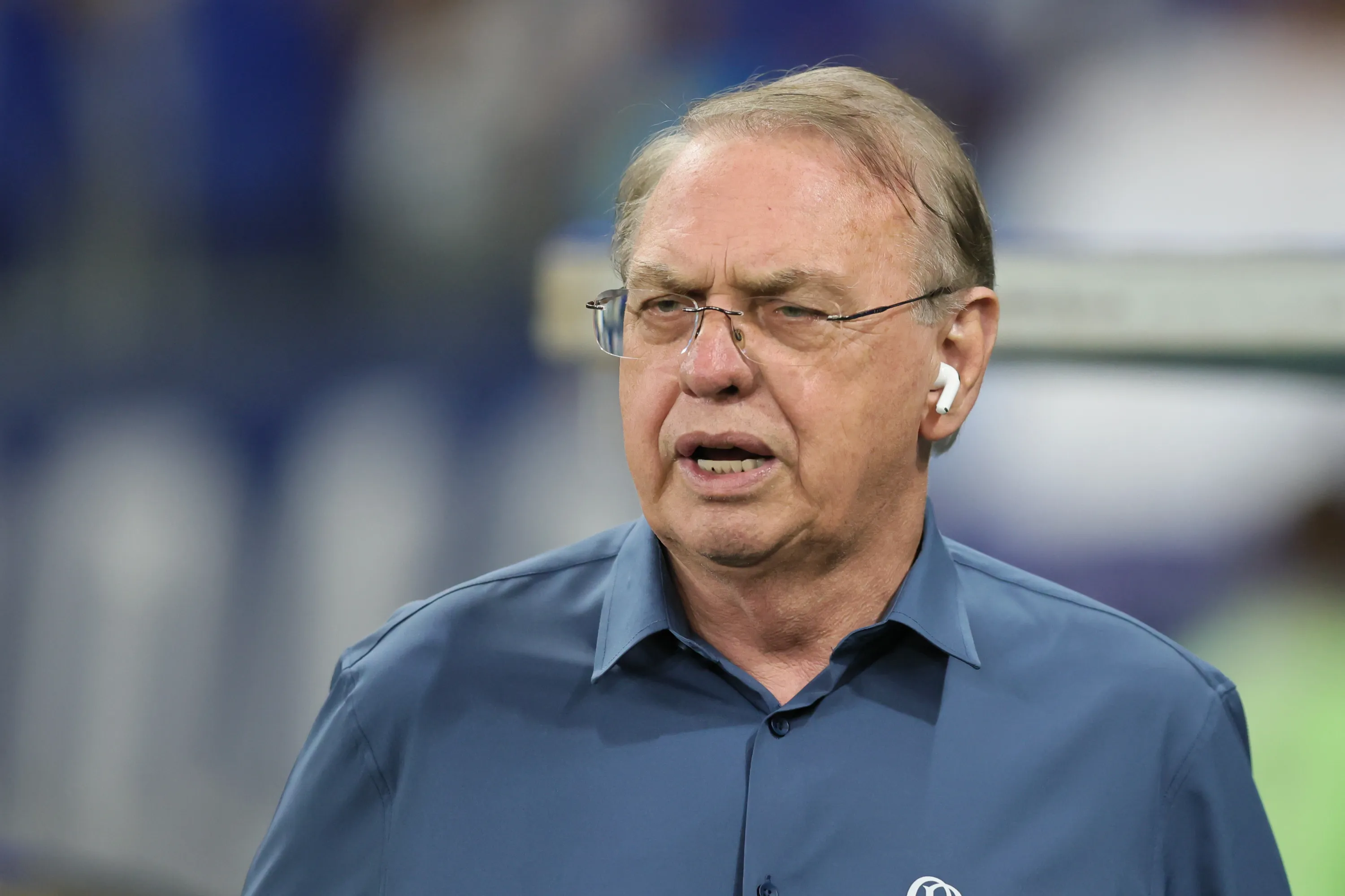 MG – BELO HORIZONTE – 23/11/2025 – BRASILEIRO A 2025, CRUZEIRO X CORINTHIANS – Osmar Stabile Presidente do Corinthians durante partida contra o Cruzeiro no estadio Mineirao pelo campeonato Brasileiro A 2025. Foto: Gilson Lobo/AGIF
