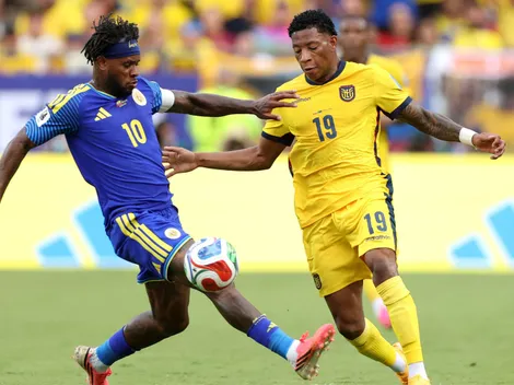 Plata vai às lágrimas em Equador x Curaçao