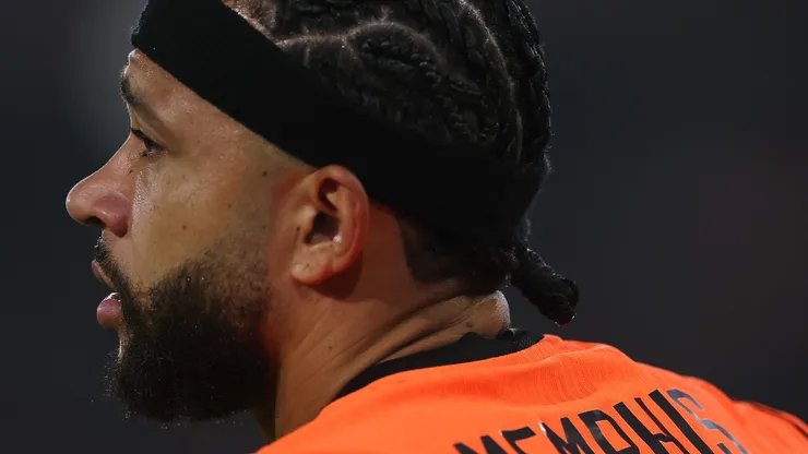 Astro do Corinthians, Memphis Depay é elogiado pelo Rei da Holanda. Foto: Dean Mouhtaropoulos/Getty Images