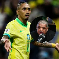 Vampeta afirma que Raphinha enfrenta problemas extracampo durante a Copa