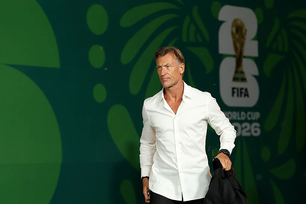 Técnico da Tunísia, Hervé Renard comandou a equipe em só dois jogos. Foto: Luke Hales/Getty Images