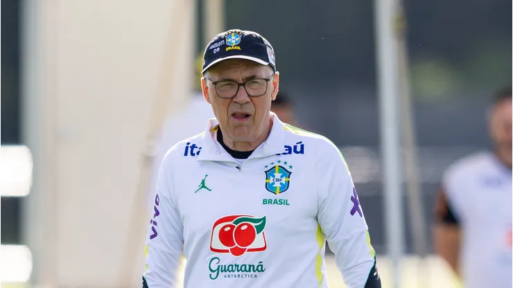Ancelotti crê em evolução do Brasil.