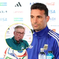 Scaloni rebate Ancelotti sobre estilo da Argentina na Copa do Mundo