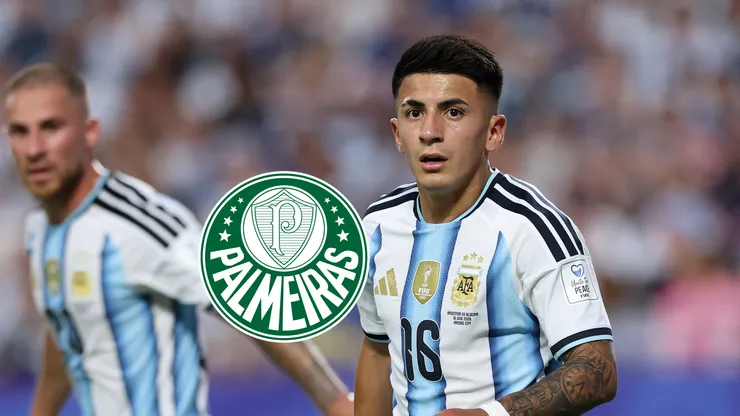 Thiago Almada #16 (Argentina) durante a partida contra a Argélia pela Copa do Mundo de 2026, em Kansas City. (Foto: Michael Steele/Getty Images)