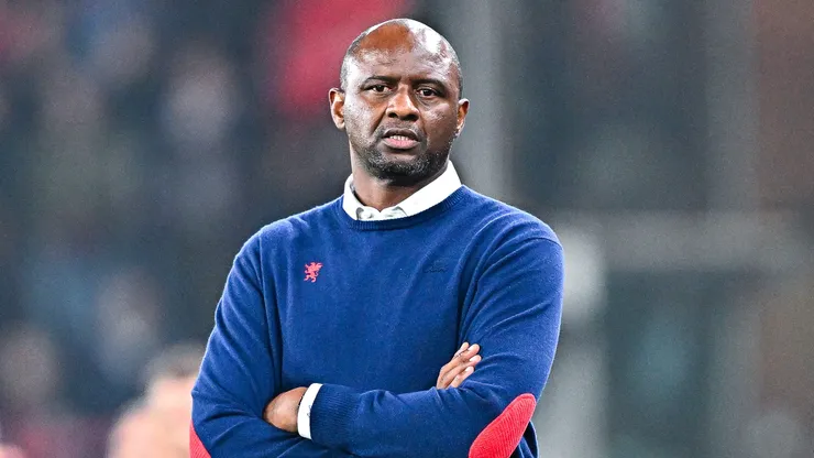 GENOA, ITALY - OCTOBER 29: Patrick Vieira, head coach of Genoa, looks on during the Serie A match between Genoa CFC and US Cremonese at Luigi Ferraris Stadium on October 29, 2025 in Genoa, Italy. (Photo by Simone Arveda/Getty Images)