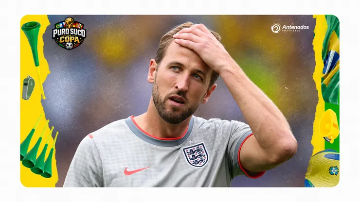 Harry Kane sofre 'maldição' de feiticeiro e não marca em Inglaterra x Gana. Foto: Justin Setterfield/Getty Images