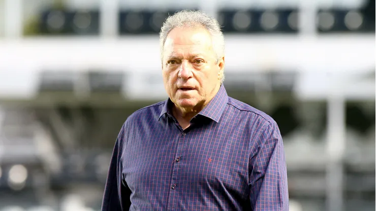 Abel Braga tecnico do Internacional durante partida contra o Sao Paulo no estadio Vila Belmiro pelo campeonato Brasileiro A 2025. Foto: Mauricio De Souza/AGIF