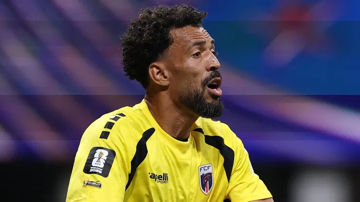 Vozinha nº 1 de Cabo Verde em ação durante a partida do Grupo H da Copa do Mundo FIFA 2026 entre Espanha e Cabo Verde no Estádio de Atlanta, em 15 de junho de 2026, em Atlanta, Geórgia. (Foto de Mattia Ozbot/Getty Images)
