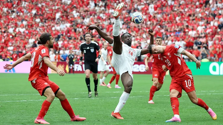 Suíça x Canadá pela Copa do Mundo 2026. Foto: Emilee Chinn/Getty Images