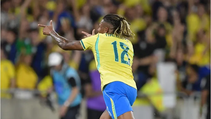 RJ - RIO DE JANEIRO - 31/05/2026 - AMISTOSO, SELECAO BRASILEIRA X PANAMA - Danilo Santos jogador do Selecao Brasileira durante partida contra o Panama no estadio Maracana pelo campeonato Amistoso. Foto: Thiago Ribeiro/AGIF