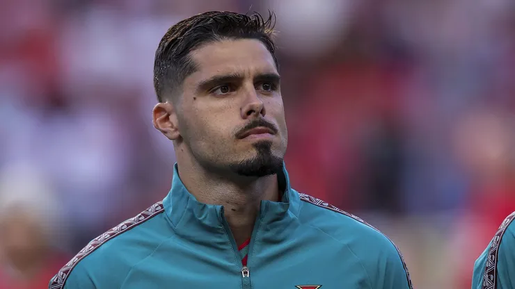 LEIRIA, PORTUGAL - JUNE 10: Pedro Neto of Portugal during the International Friendly match between Portugal and Nigeria at Estadio Dr Magalhaes Pessoa on June 10, 2026 in Leiria, Portugal. (Photo by Carlos Rodrigues/Getty Images)