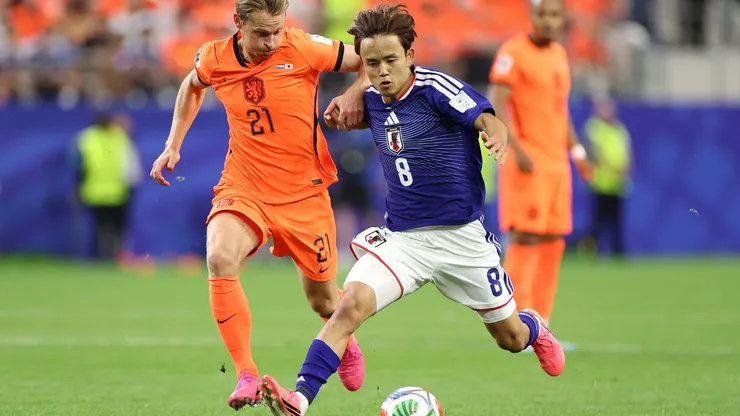 Kubo pode ficar fora de Brasil x Japão na Copa do Mundo. Foto :Charlotte Wilson/Getty Images