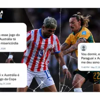 Paraguai x Austrália gera críticas e quebra a internet