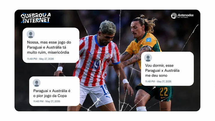 Paraguai x Austrália na Copa do Mundo. Foto: Dean Mouhtaropoulos/Getty Images