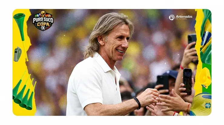 Sebastian Beccacece, Head Coach of Ecuador, celebrates with fans and family members after the 2-1 win during the FIFA World Cup 2026 Group E match between Ecuador and Germany at New York New Jersey Stadium on June 25, 2026 in East Rutherford, New Jersey. (Photo by Mattia Ozbot/Getty Images)