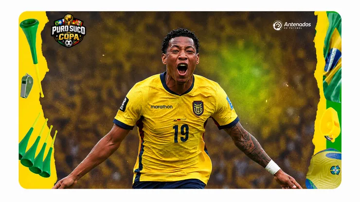 Gol de Plata classificou o Equador na Copa - Foto: Mattia Ozbot/Getty Images.