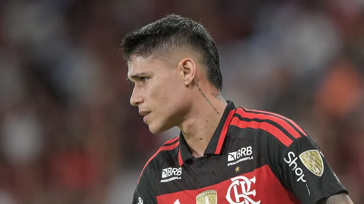 RJ - RIO DE JANEIRO - 26/05/2026 - COPA LIBERTADORES 2026, FLAMENGO X CUSCO - Luiz Araujo jogador do Flamengo durante partida contra o [EQUIPE 2] no estadio Maracana pelo campeonato Copa Libertadores 2026. Foto: Thiago Ribeiro/AGIF