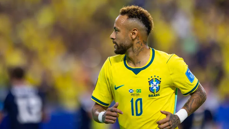 ESTADOS UNIDOS - MIAMI - 24/06/2026 - COPA DO MUNDO 2026, BRASIL X ESCOCIA - Neymar Jr jogador do Brasil entra em campo durante partida contra o Escocia no estadio Miami pelo campeonato Copa Do Mundo 2026. Foto: Rodolfo Buhrer/AGIF