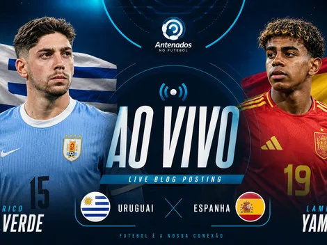 1ºT AO VIVO: URU 0 x 0 ESP