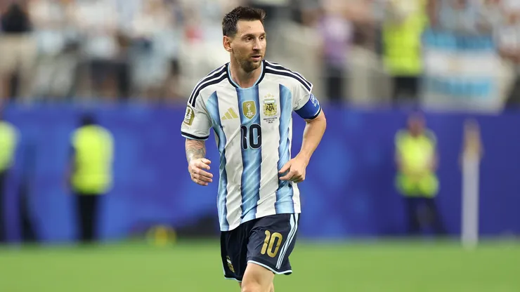 Messi será reserva contra a Jordânia - Foto: Charlotte Wilson/Getty Images