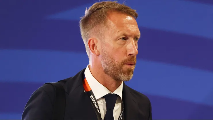 Graham Potter durante confronto contra Holanda na Copa do Mundo de 2026.