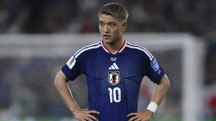 Camisa 10 do Japão projeta duelo contra o Brasil na Copa do Mundo. Foto: David Ramos/Getty Images