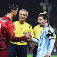 CR7 e Messi ficam em lados opostos na Copa