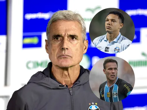 Luís Castro quebra o silêncio após saídas de Viery e Arthur do Grêmio