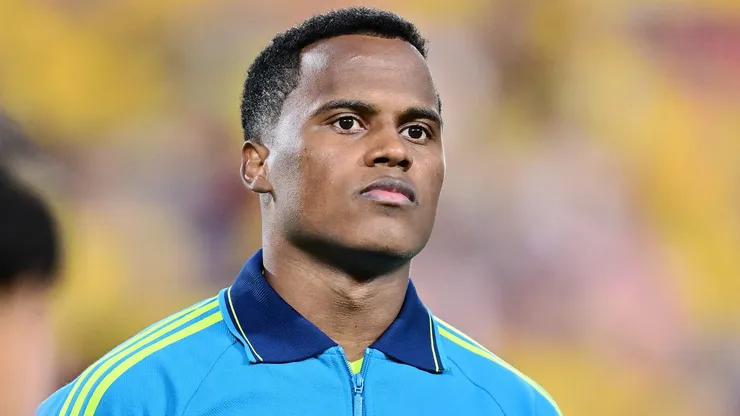 Jhon Arias, do Palmeiras, brilhou em Colômbia x Portugal. Foto: Julio Aguilar/Getty Images