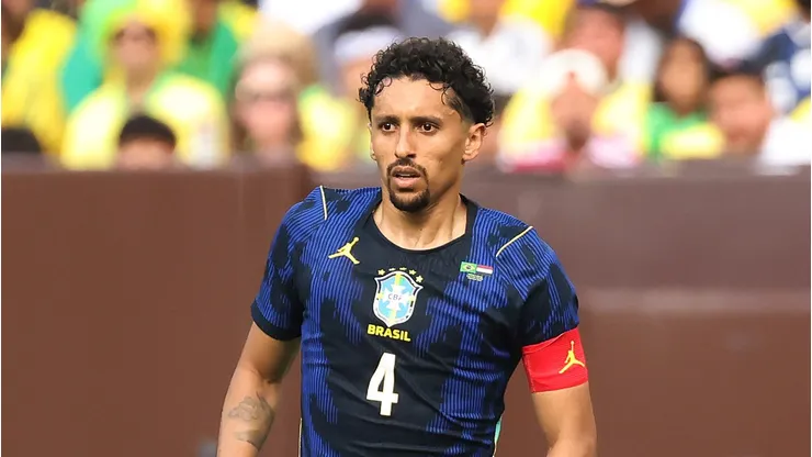 Marquinhos do Brasil em amistoso contra o Egito em Cleveland, Ohio. Foto: Kirk Irwin/Getty Images