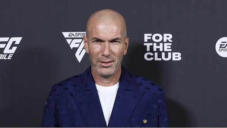 MADRID, SPAIN - SEPTEMBER 26: In this image released on September 27, 2024, Zinedine Zidane attends the global launch of EA SPORTS FC™ 25, available now, at Pabellón Satélite on September 26, 2024 in Madrid, Spain. (Photo by Pablo Cuadra/Getty Images for EA SPORTS FC™ 25)