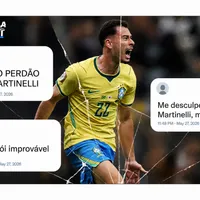 Gol de Martinelli gera fila de perdão e memes