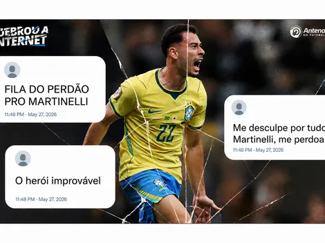 Gol de Martinelli gera fila de perdão e memes