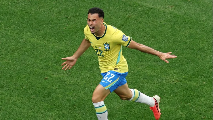 Martinelli foi o herói da classificação do Brasil contra o Japão na Copa. Foto: Molly Darlington/Getty Images
