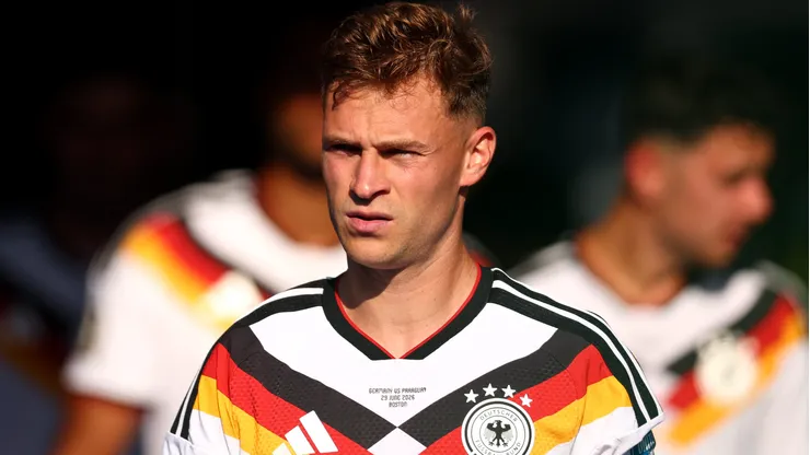 Kimmich durante confronto contra Paraguai na Copa do Mundo de 2026.