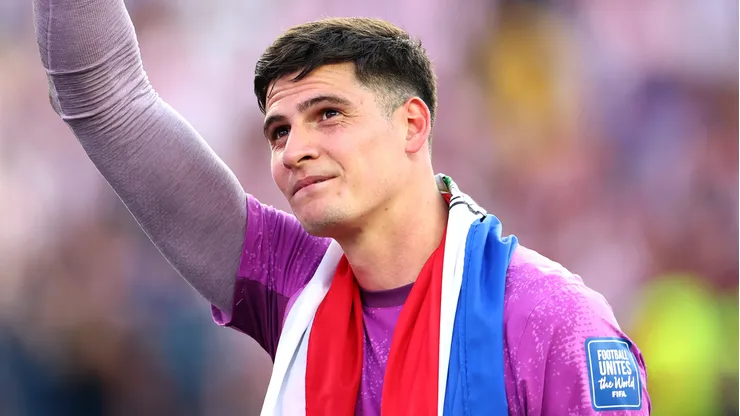 Orlando Gill após a classificação de Paraguai para as oitavas de final da Copa do Mundo de 2026.