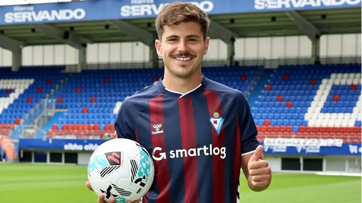 Marco Moreno, novo reforço do Bahia. Foto: Divulgação/Eibar