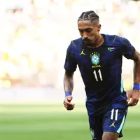 Raphinha avança em recuperação de lesão, mas será poupado contra a Noruega