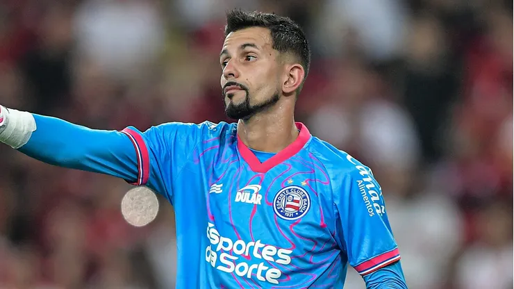 Marcos Felipe durante confronto contra o Bahia na Copa do Brasil de 2024.