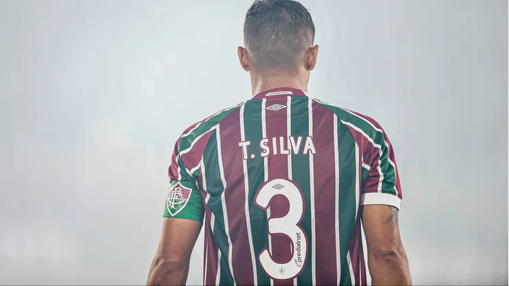 Thiago Silva jogador do Fluminense durante partida contra o Vasco no estadio Maracana pelo campeonato Copa Do Brasil 2025. Foto: Thiago Ribeiro/AGIF