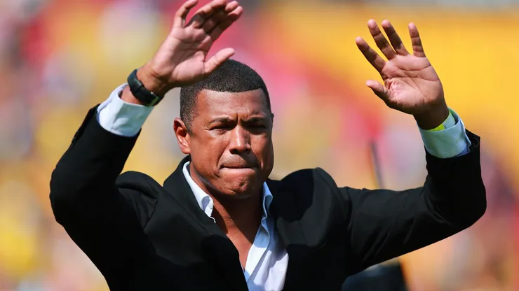 Júnior Baiano, ex-zagueiro do Flamengo. Foto: Buda Mendes/Getty Images