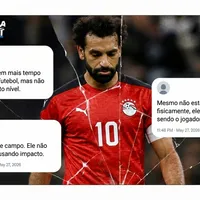Salah jogou mal nos noventa minutos