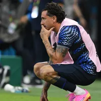 Giménez explica ausência na Copa e mostra tornozelo lesionado