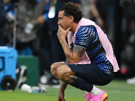 Giménez explica ausência na Copa e mostra tornozelo lesionado